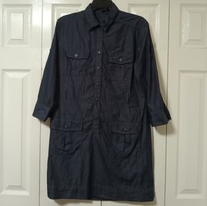 J Crew Chambray Shirt Dress